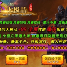09月魂环1.85大极品攻速单职业传奇-带假人-圣剑使者-世袭商人-自动回收-GOM引擎