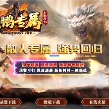 01月鲲鹏专属神器微变激情单职业传奇版本-单机传奇-第16大陆-随机天赋-GOM引擎