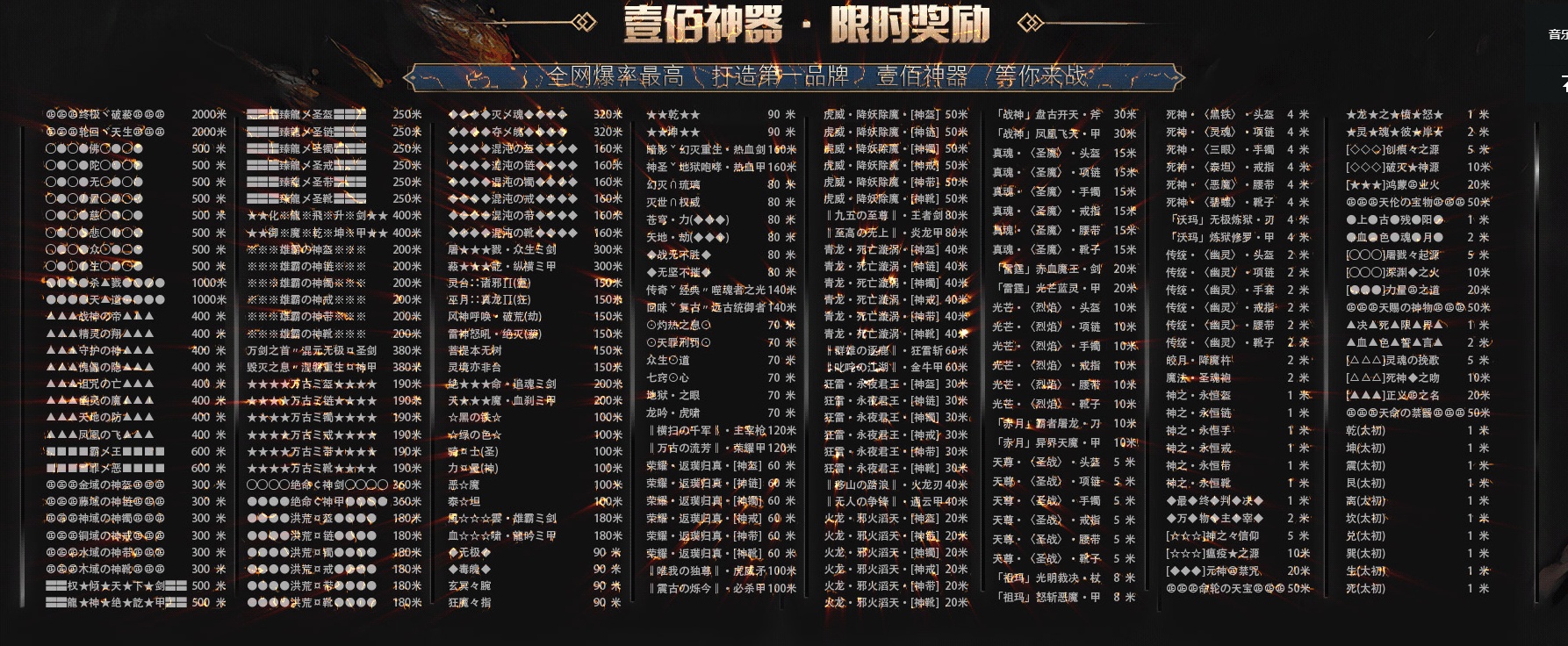 07月壹佰神器无限刀单职业商业版本库-传奇单机版-GOM引擎